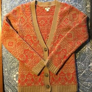 Tommy Button front Cardigan
